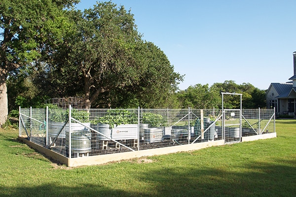 Garden Fences - Fences of Texas Hill Country, Moeller Ranch