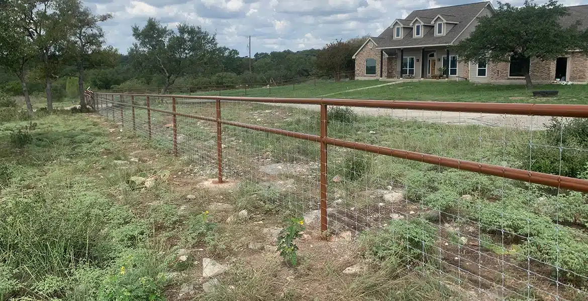 King Ranch Fences in Texas: A Mix of Rustic Durability - Fences of Texas Hill Country, Moeller Ranch